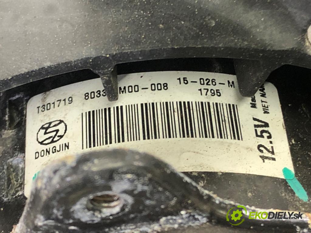 PEUGEOT 508 SW I (8E_) 2010 - 2018    2.0 BlueHDi 180 133 kW [180 KM] olej napędowy 2014  Ventilátor chladiča T301719 (Ventilátory)