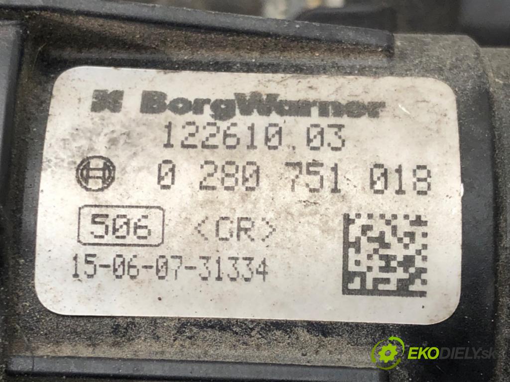 PEUGEOT 508 SW I (8E_) 2010 - 2018    2.0 BlueHDi 180 133 kW [180 KM] olej napędowy 2014  Chladič EGR Ventil 9807593080 0280751018