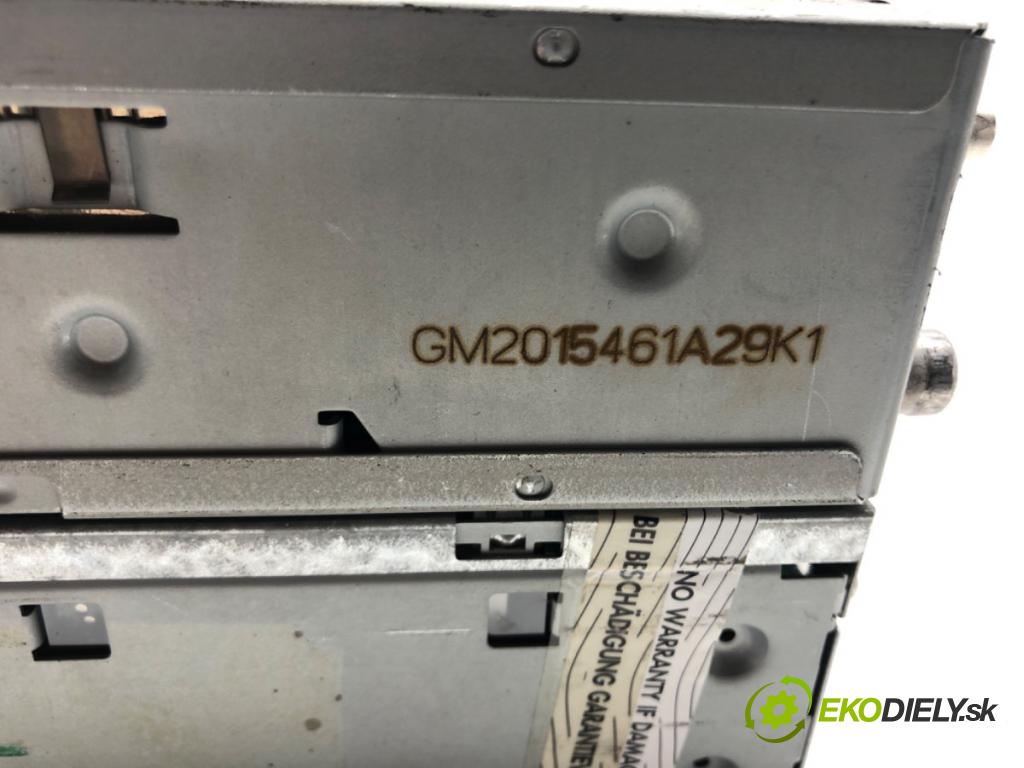 OPEL SIGNUM liftback (Z03) 2003 - 2008    1.9 CDTI (F48) 110 kW [150 KM] olej napędowy 2004   RADIO 13138249 (Audio zariadenia)