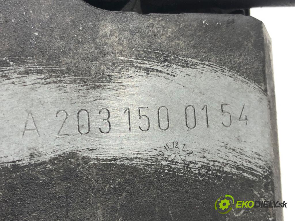 MERCEDES-BENZ KLASA C (W203) 2000 - 2007    C 220 CDI (203.006) 105 kW [143 KM] olej napędowy   vody A2031500154 (Ohřívání, ventilace)