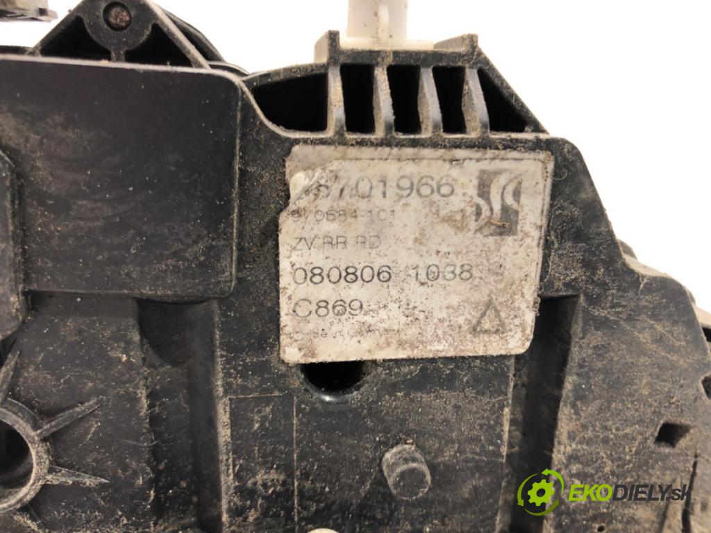 FIAT GRANDE PUNTO (199_) 2005 - 2022    1.3 D Multijet (199.AXD11, 199.AXD1A, 199.AXD1B,..  zámok dveře pravý zadní část 55701966