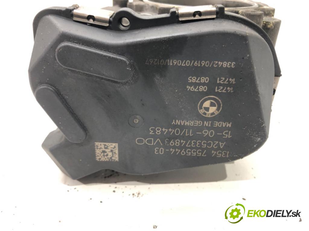 BMW 7 (F01, F02, F03, F04) 2008 - 2015    750 i, Li 300 kW [408 KM] benzyna 2008 - 2012  Škrtiaca klapka 7555944 (Škrtiace klapky)