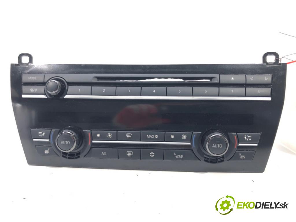 BMW 7 (F01, F02, F03, F04) 2008 - 2015    750 i, Li 300 kW [408 KM] benzyna 2008 - 2012  Panel ovládania kúrenia 9249719 (Prepínače, spínače, tlačidlá a ovládače kúrenia)