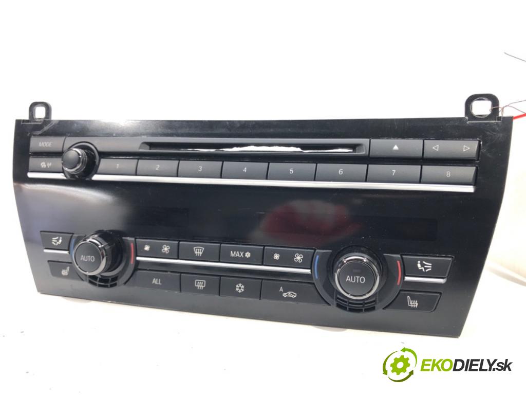 BMW 7 (F01, F02, F03, F04) 2008 - 2015    750 i, Li 300 kW [408 KM] benzyna 2008 - 2012  Panel ovládania kúrenia 9249719 (Prepínače, spínače, tlačidlá a ovládače kúrenia)