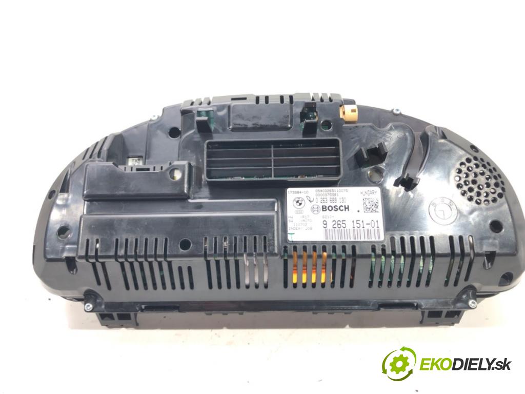 BMW 7 (F01, F02, F03, F04) 2008 - 2015    750 i, Li 300 kW [408 KM] benzyna 2008 - 2012  Prístrojovka 9265151 0263689130 (Prístrojové dosky, displeje)