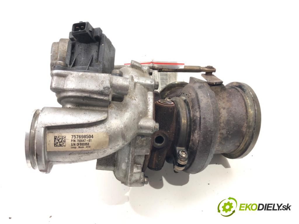 BMW 7 (F01, F02, F03, F04) 2008 - 2015    750 i, Li 300 kW [408 KM] benzyna 2008 - 2012  Turbodúchadlo,turbo 7576985 (Turbodúchadlá (kompletné))