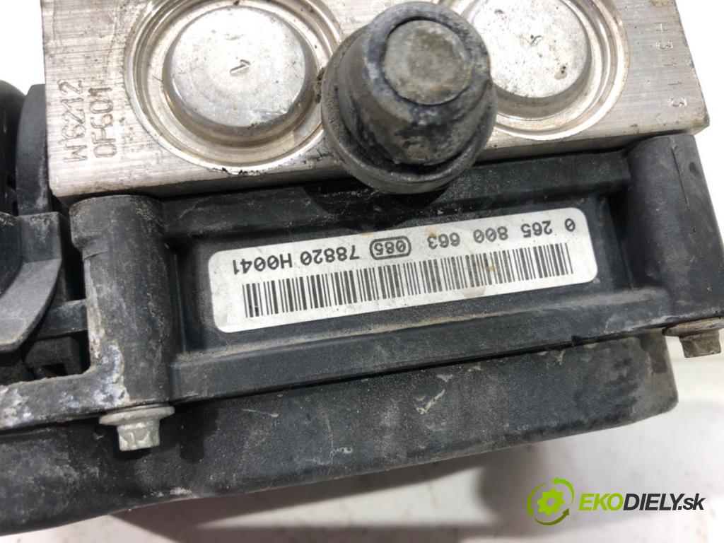 FIAT LINEA (323_, 110_) 2006 - 2022    1.4 T-Jet (323AXC1A) 88 kW [120 KM] benzyna 2007 -  Pumpa ABS 0265800663 (Pumpy ABS)