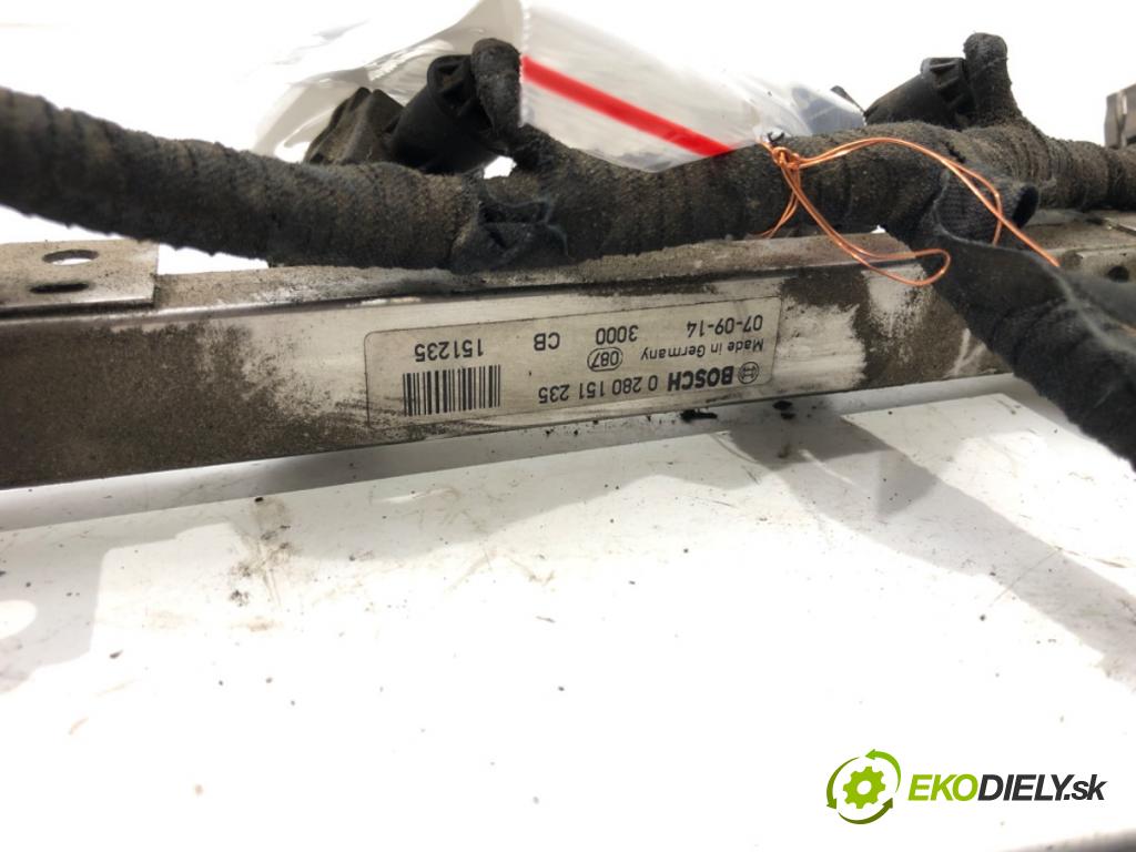 FIAT LINEA (323_, 110_) 2006 - 2022    1.4 T-Jet (323AXC1A) 88 kW [120 KM] benzyna 2007 -  Lišta vstrekovacia 0280151235 (Vstrekovacie lišty)