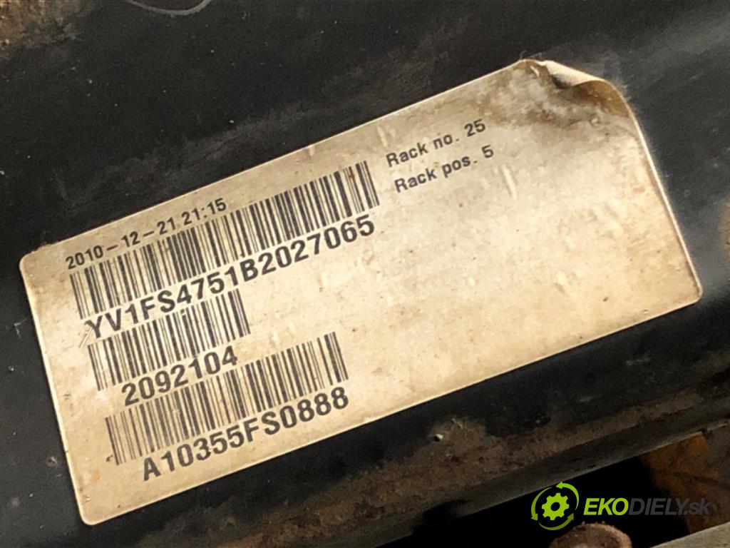 VOLVO S60 II (134) 2010 - 2018    T5 177 kW [240 KM] benzyna 2010 - 2014  výztuha pod motor  (Výztuhy přední)