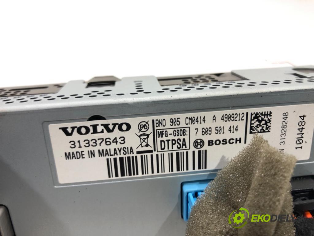 VOLVO S60 II (134) 2010 - 2018    T5 177 kW [240 KM] benzyna 2010 - 2014  Dislpej 31337643 (Prístrojové dosky, displeje)