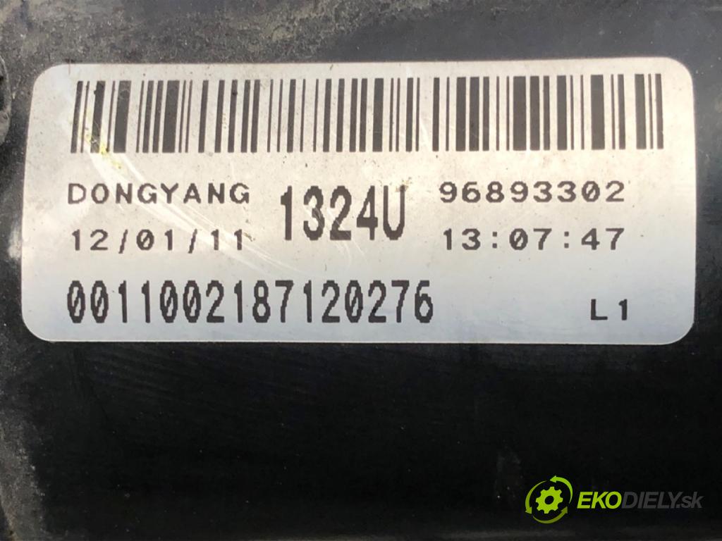 CHEVROLET CRUZE (J300) 2009 - 2022    1.8 LPG 104 kW [141 KM] Benzyna / gaz samochodowy   Mechanizmus stieračov predný 96893302 (Motorčeky stieračov predné)