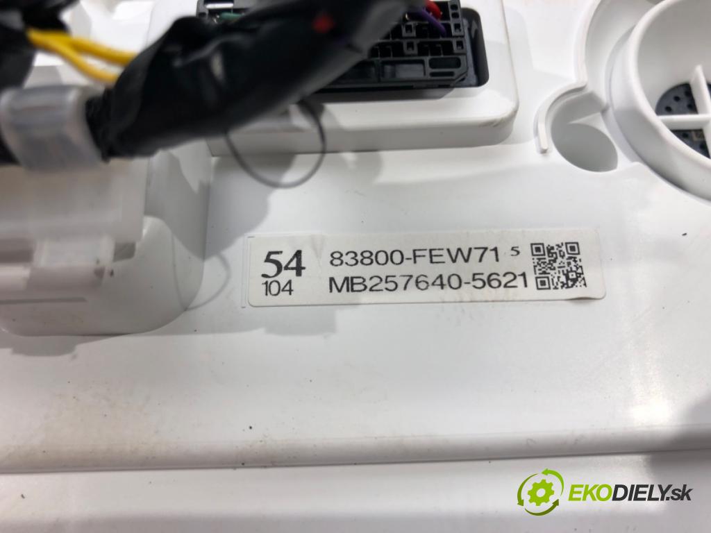 TOYOTA COROLLA sedan (_E21_) 2019 - 2022    1.6 VVTi Flexfuel (ZRE210_) 92 kW [125 KM] Benzyna  Prístrojovka 83800-FEW71 (Prístrojové dosky, displeje)