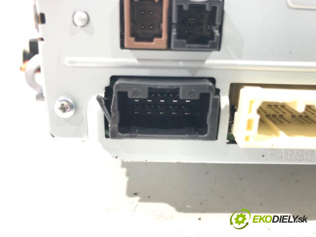 TOYOTA COROLLA sedan (_E21_) 2019 - 2022    1.6 VVTi Flexfuel (ZRE210_) 92 kW [125 KM] Benzyna  RADIO Navigácia 86140-02G30 (Audio zariadenia)