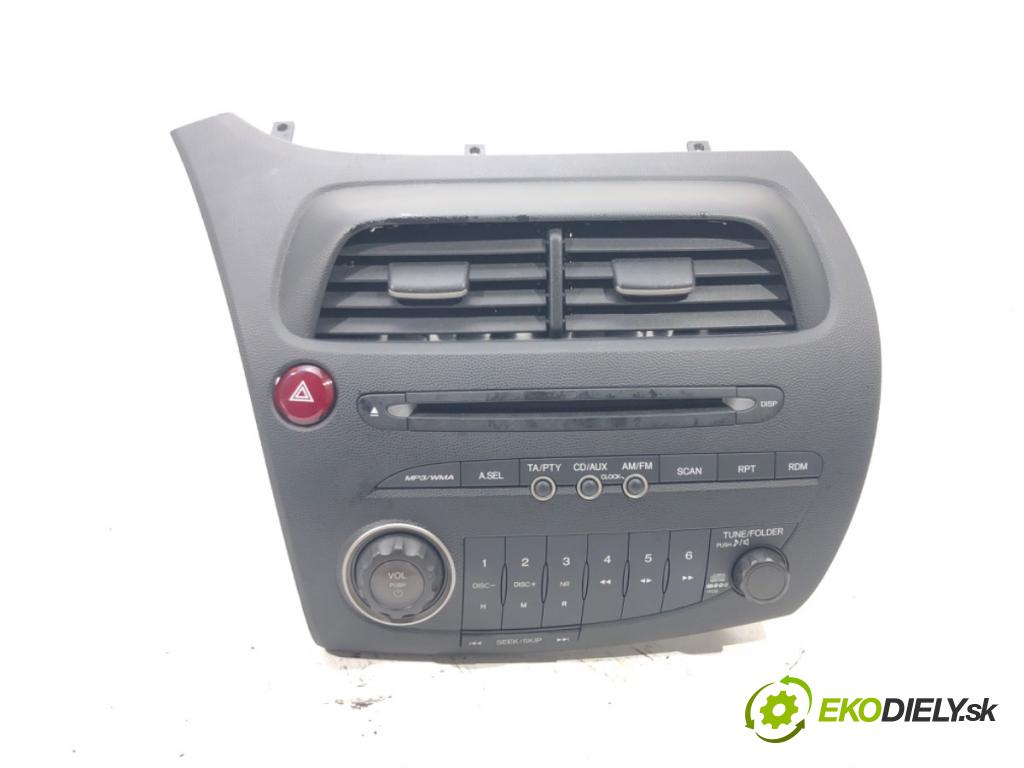 HONDA CIVIC VIII Hatchback (FN, FK) 2005 - 2022    1.4 (FK1) 61 kW [83 KM] benzyna 2005 - 2022  RADIO 39100-SMG-G016-M1 (Audio zařízení)