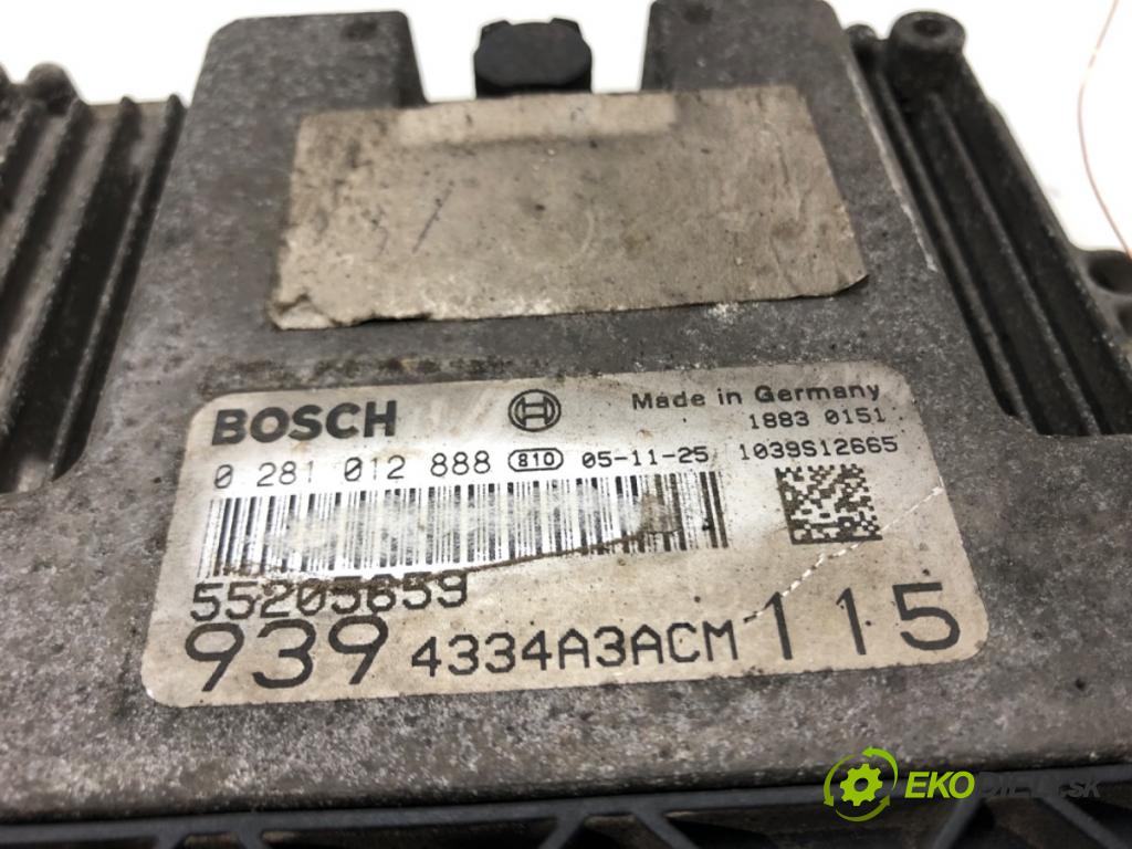 ALFA ROMEO 159 (939_) 2005 - 2012    1.9 JTDM 8V (939AXE1B, 939BXE1B, 939BXH1B) 85 kW [  riadiaca jednotka Motor 55205659 0281012888 (Riadiace jednotky)