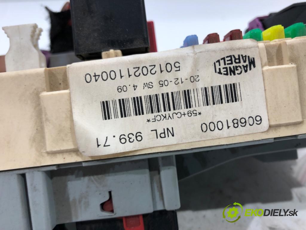 ALFA ROMEO 159 (939_) 2005 - 2012    1.9 JTDM 8V (939AXE1B, 939BXE1B, 939BXH1B) 85 kW [  modul BSI 60686059 (Pojistkové skříňky)