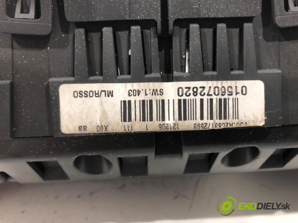 ALFA ROMEO 159 (939_) 2005 - 2012 1.9 JTDM 8V (939AXE1B, 939BXE1B, 939BXH1B) 85 kW [ Prístrojovka 56072820 (Prístrojové dosky, displeje)