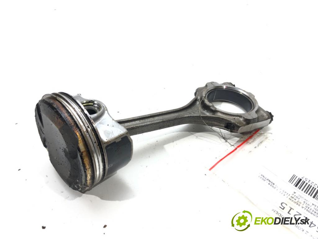 TOYOTA COROLLA sedan (_E21_) 2019 - 2022    1.6 VVTi Flexfuel (ZRE210_) 92 kW [125 KM] Benzyna  PIEST: ojnica M15A (Piesty)