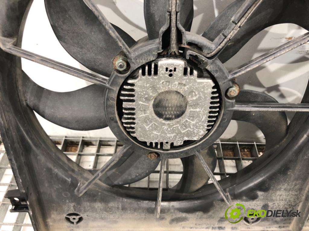 SKODA OCTAVIA II Combi (1Z5) 2004 - 2013    2.0 TDI 103 kW [140 KM] olej napędowy 2005 - 2010  ventilátor chladiče 1K0121207AA (Ventilátory)
