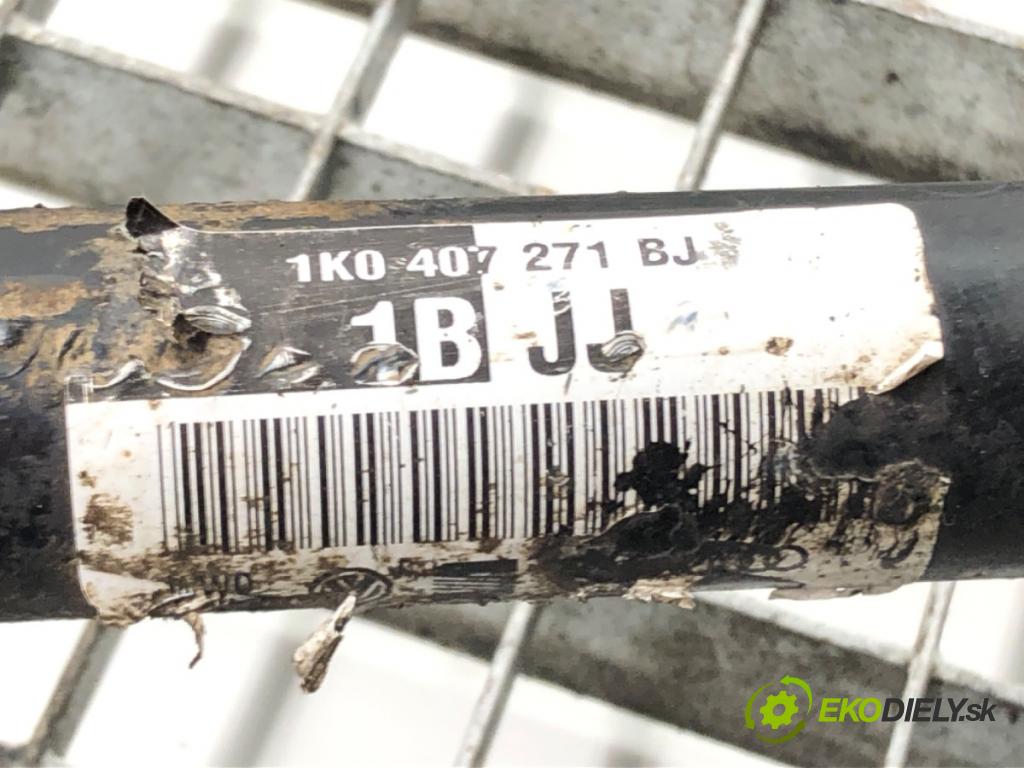 SKODA OCTAVIA II Combi (1Z5) 2004 - 2013    2.0 TDI 103 kW [140 KM] olej napędowy 2005 - 2010  Poloos ľavy predný 1K0407271BJ