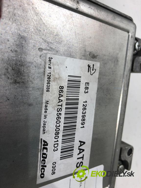 OPEL ASTRA J (P10) 2009 - 2015    1.6 Turbo (68) 132 kW [180 KM] benzyna 2009 - 2015  riadiaca jednotka Motor 12639891 (Riadiace jednotky)