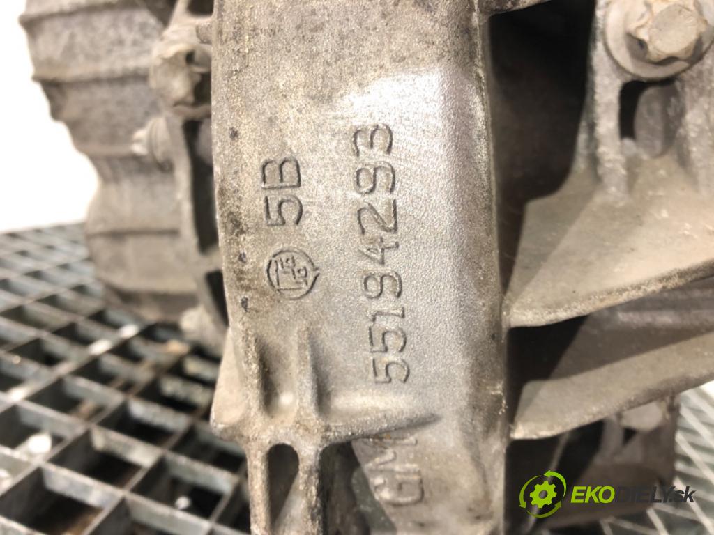 OPEL ASTRA J (P10) 2009 - 2015    1.6 Turbo (68) 132 kW [180 KM] benzyna 2009 - 2015  Prevodovka  (Prevodovky)