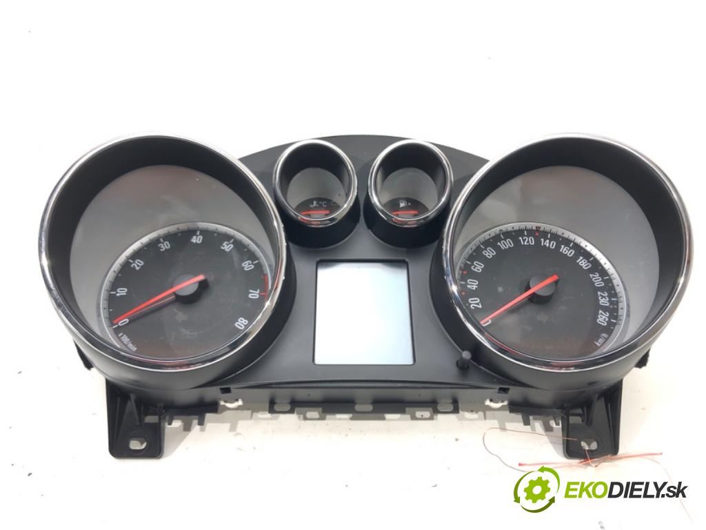 OPEL ASTRA J (P10) 2009 - 2015    1.6 Turbo (68) 132 kW [180 KM] benzyna 2009 - 2015  Prístrojovka 13355674 (Prístrojové dosky, displeje)