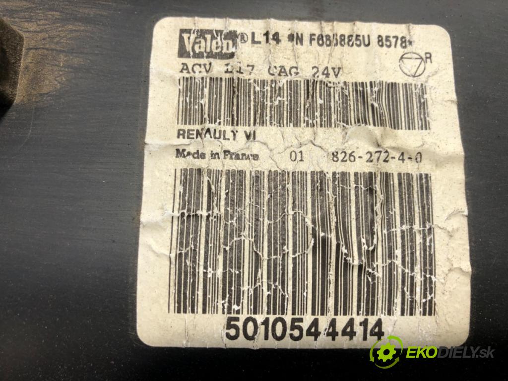 RENAULT TRUCKS MIDLUM 2000 - 2022    220.18/D  topné těleso radiátor topení komplet KOMBAJN 5010544414 (Radiátory topení)