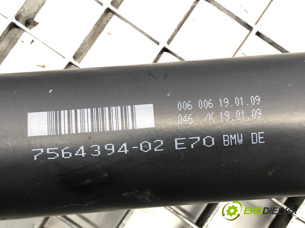 BMW X5 (E70) 2006 - 2013    3.0 si 200 kW [272 KM] benzyna 2006 - 2008  Kardaň, hriadeľ hnací zad 7564394 (Kardaňové hriadele)