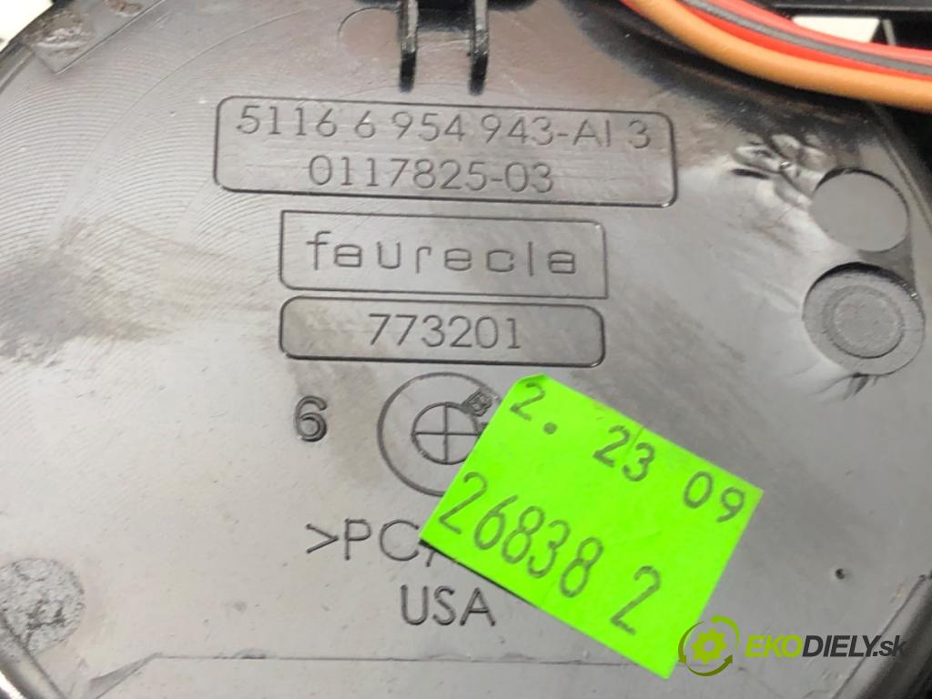 BMW X5 (E70) 2006 - 2013    3.0 si 200 kW [272 KM] benzyna 2006 - 2008  Držiak na nápoje 6954943 (Úchyty, držiaky na nápoje)