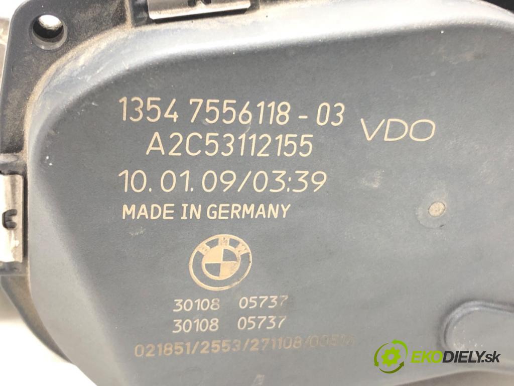 BMW X5 (E70) 2006 - 2013    3.0 si 200 kW [272 KM] benzyna 2006 - 2008  Škrtiaca klapka 7556118 (Škrtiace klapky)