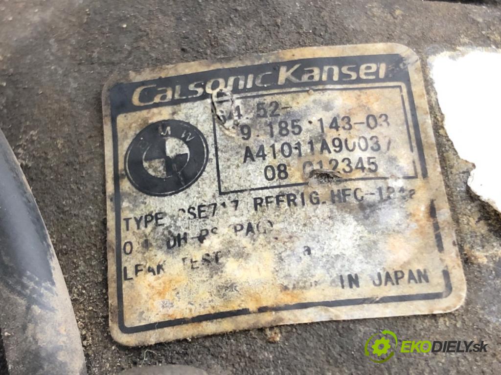 BMW X5 (E70) 2006 - 2013    3.0 si 200 kW [272 KM] benzyna 2006 - 2008  kompresor klimatizace 9185143 (Kompresory)