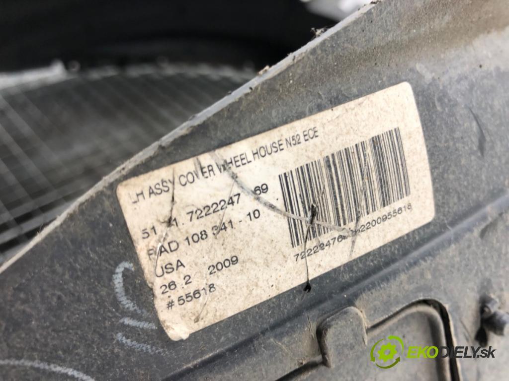 BMW X5 (E70) 2006 - 2013    3.0 si 200 kW [272 KM] benzyna 2006 - 2008  podblatník levý přední část 7222247