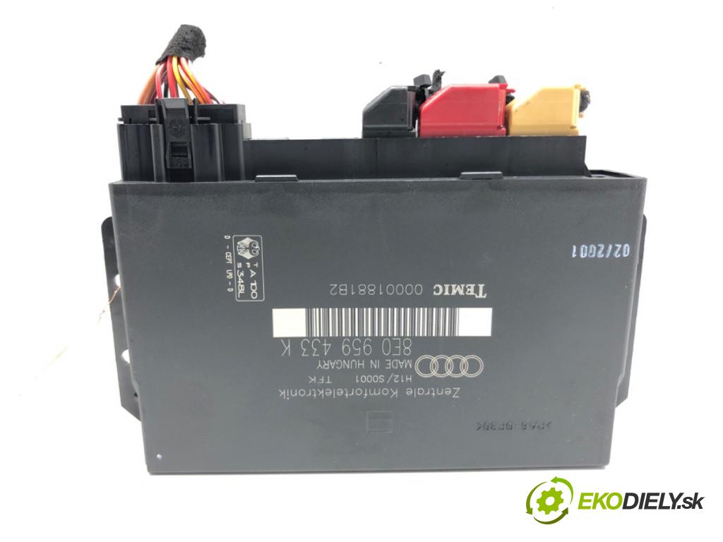 AUDI A4 B6 (8E2) 2000 - 2005    1.9 TDI 96 kW [130 KM] olej napędowy 2000 - 2004  Modul komfortu 8E0959433K (Moduly komfortu)