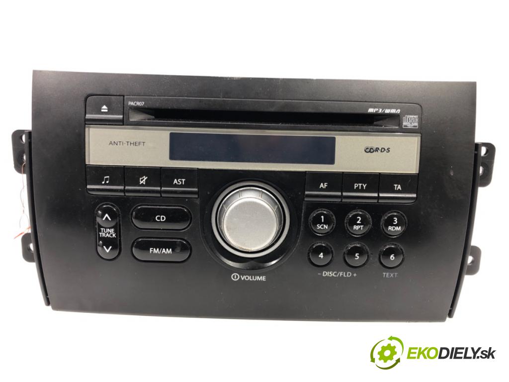 FIAT SEDICI (189_) 2006 - 2014    1.9 D Multijet 88 kW [120 KM] olej napędowy 2006 -  RADIO 39101-79JB (Audio zariadenia)