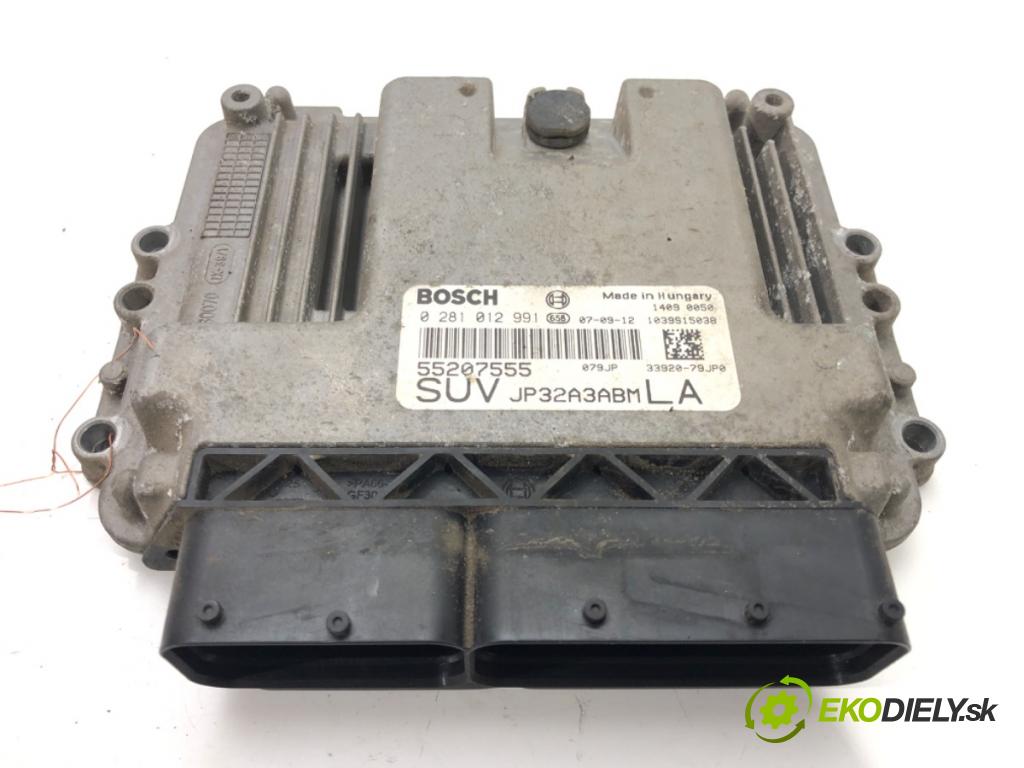 FIAT SEDICI (189_) 2006 - 2014    1.9 D Multijet 88 kW [120 KM] olej napędowy 2006 -  riadiaca jednotka Motor 55207555 0281012991 (Riadiace jednotky)