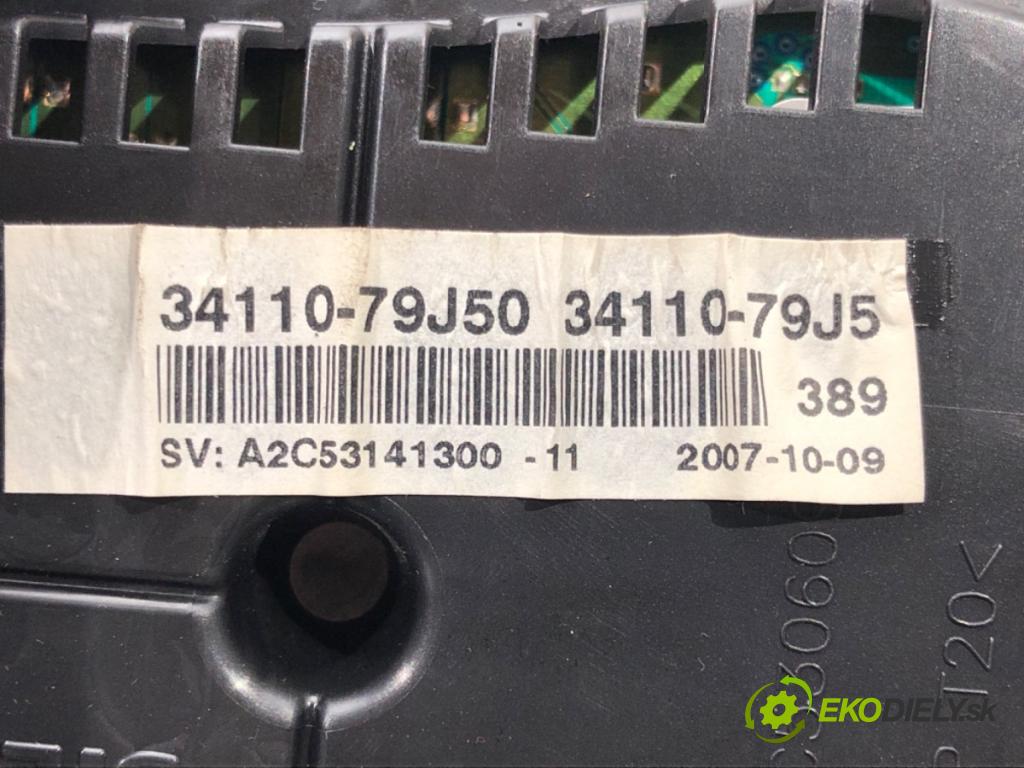 FIAT SEDICI (189_) 2006 - 2014    1.9 D Multijet 88 kW [120 KM] olej napędowy 2006 -  Prístrojovka 34110-79J50 (Prístrojové dosky, displeje)