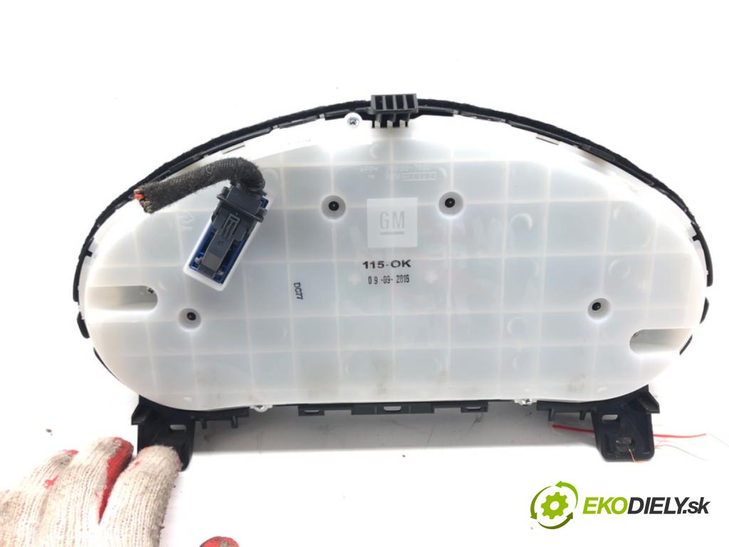 OPEL MERIVA B nadwozie wielkoprzestrzenne (MPV) (S10) 2010 - 2017    1.4 LPG (75) 88 kW [120 KM] Benzyna / gaz samochod  Prístrojovka 13430868 (Prístrojové dosky, displeje)