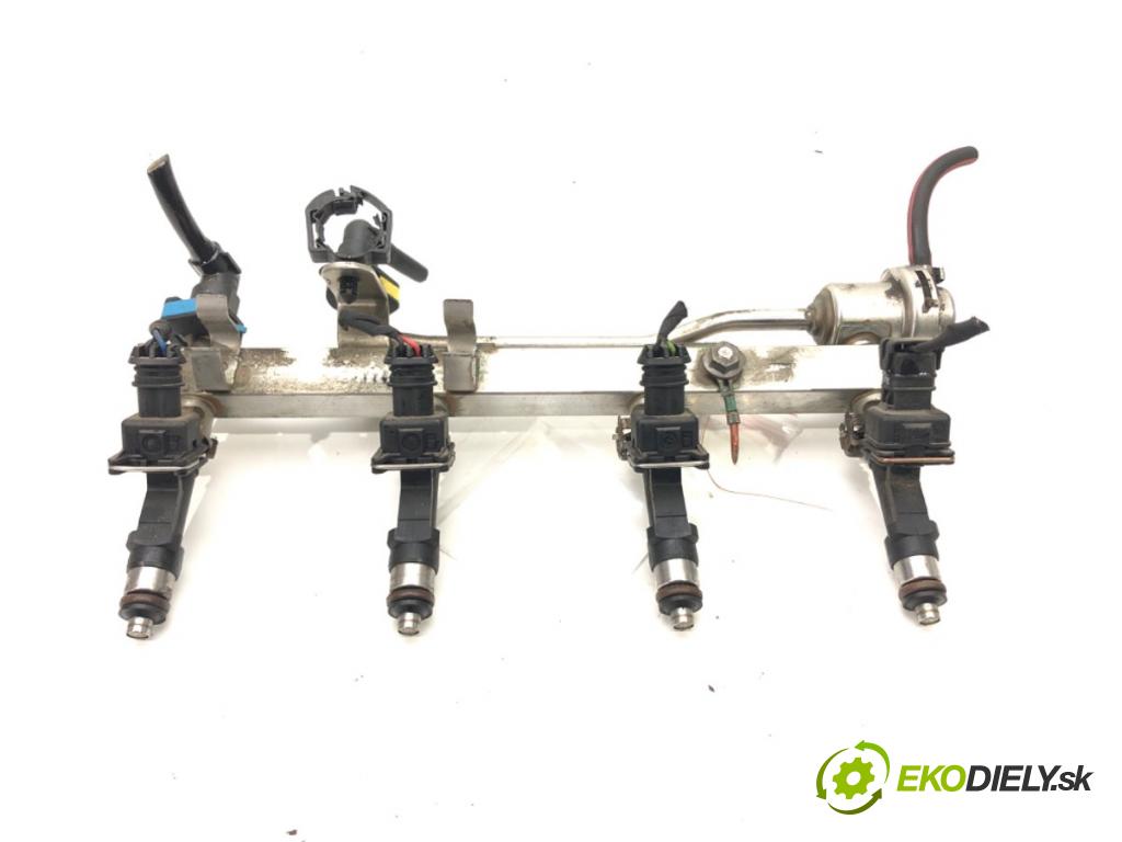 OPEL MERIVA B nadwozie wielkoprzestrzenne (MPV) (S10) 2010 - 2017    1.4 LPG (75) 88 kW [120 KM] Benzyna / gaz samochod  Lišta vstrekovacia 0280158205 (Vstrekovacie lišty)