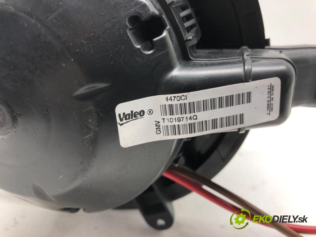 OPEL MERIVA B nadwozie wielkoprzestrzenne (MPV) (S10) 2010 - 2017    1.4 LPG (75) 88 kW [120 KM] Benzyna / gaz samochod  ventilátor kúrenia T1019714Q