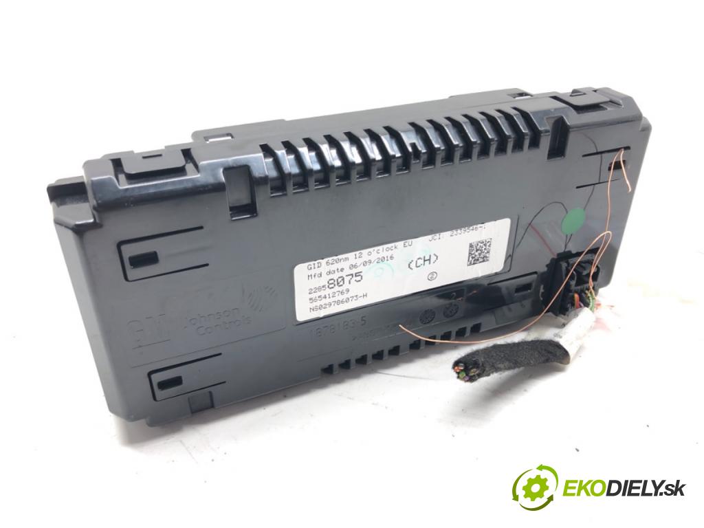 OPEL MERIVA B nadwozie wielkoprzestrzenne (MPV) (S10) 2010 - 2017    1.4 LPG (75) 88 kW [120 KM] Benzyna / gaz samochod  Dislpej 22858075 (Prístrojové dosky, displeje)