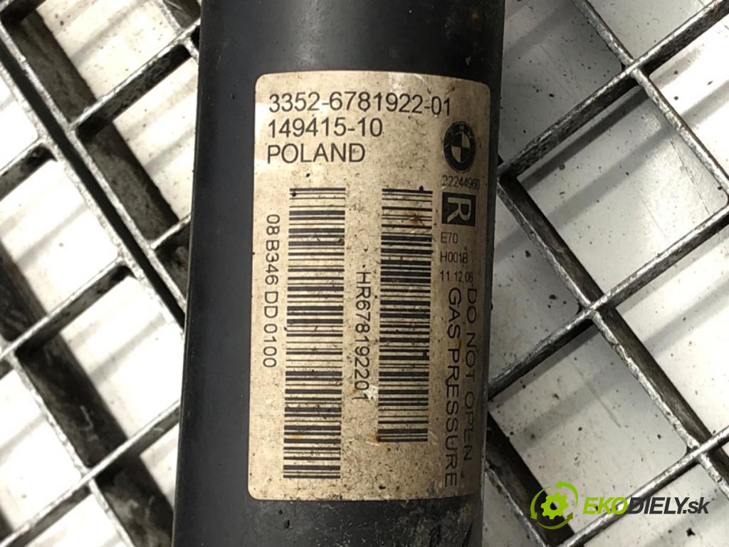 BMW X5 (E70) 2006 - 2013    3.0 si 200 kW [272 KM] benzyna 2006 - 2008  tlumič zadní část pravý 6781922