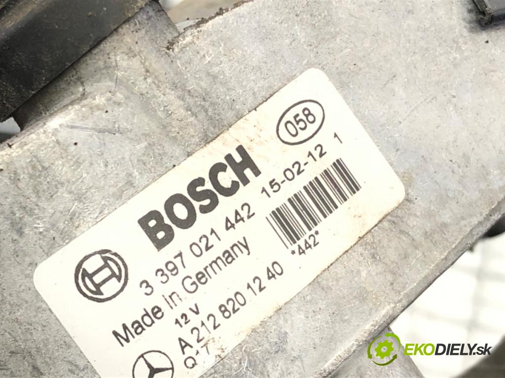 MERCEDES-BENZ KLASA E (W212) 2009 - 2016    E 200 CDI / BlueTEC (212.005, 212.006) 100 kW [136  Mechanizmus stieračov predný A2128201240 (Motorčeky stieračov predné)