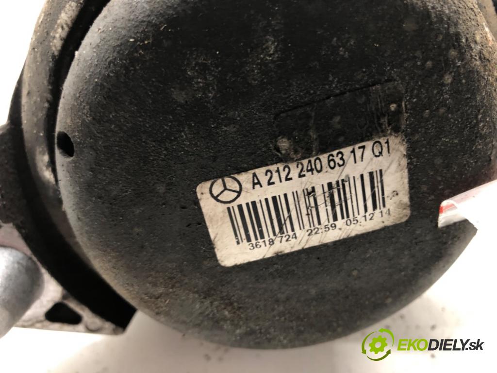 MERCEDES-BENZ KLASA E (W212) 2009 - 2016    E 200 CDI / BlueTEC (212.005, 212.006) 100 kW [136  AirBag Motor A2122406317 (Držiaky motora)