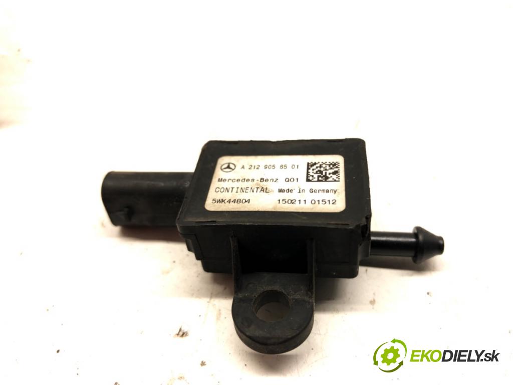 MERCEDES-BENZ KLASA E (W212) 2009 - 2016    E 200 CDI / BlueTEC (212.005, 212.006) 100 kW [136  Snímač nárazu A2129056501 (Snímače nárazu)