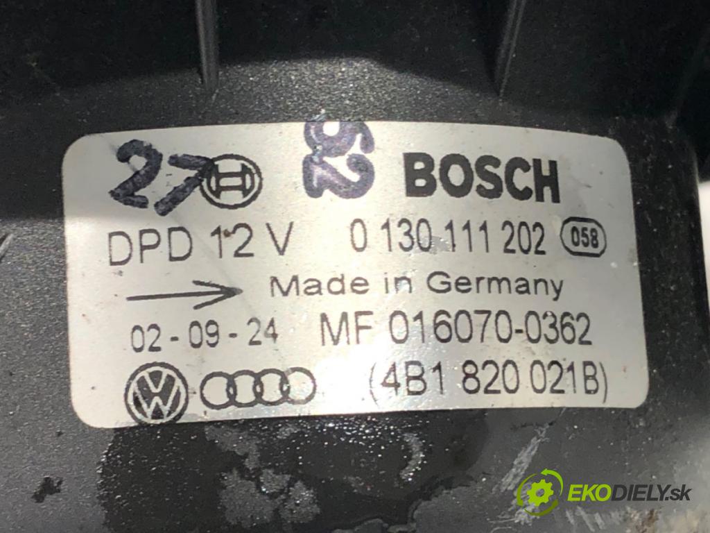 AUDI A6 C5 Avant (4B5) 1997 - 2005    1.9 TDI 96 kW [130 KM] olej napędowy 2001 - 2005  ventilátor kúrenia 4B1820021B
