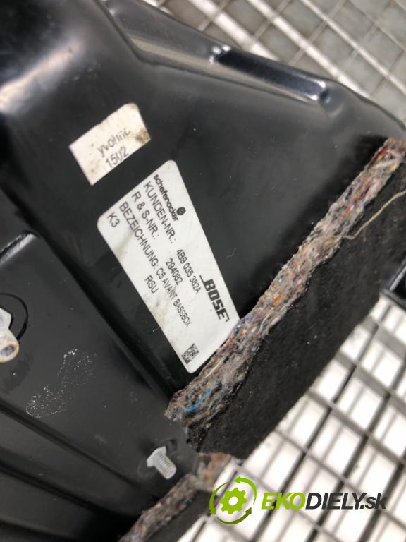 AUDI A6 C5 Avant (4B5) 1997 - 2005    1.9 TDI 96 kW [130 KM] olej napędowy 2001 - 2005  subwoofer 4B9035382A (Audio zariadenia)