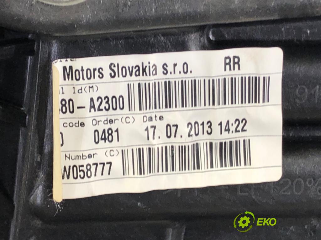 KIA CEED (JD) 2012 - 2018    1.6 GDI 99 kW [135 KM] benzyna 2012 - 2018  mechanismus okna pravý zadní část 83480-A2300