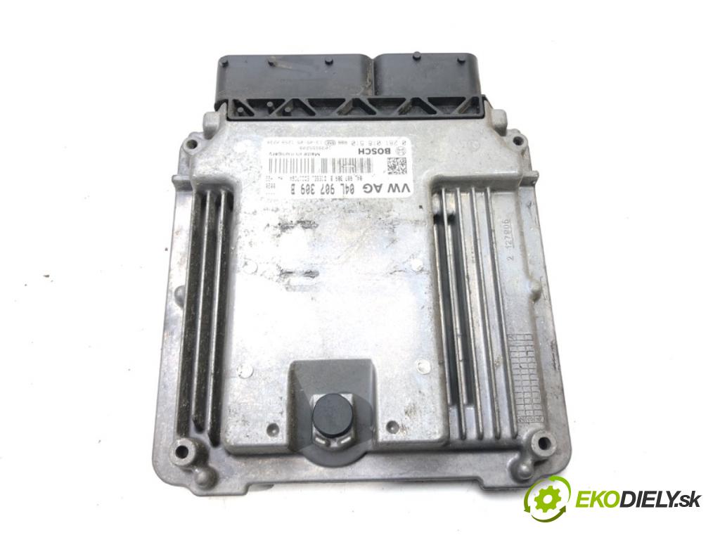 VW GOLF VII (5G1, BQ1, BE1, BE2) 2012 - 2022    1.6 TDI 77 kW [105 KM] olej napędowy 2012 - 2017  riadiaca jednotka Motor 04L907309B (Riadiace jednotky)