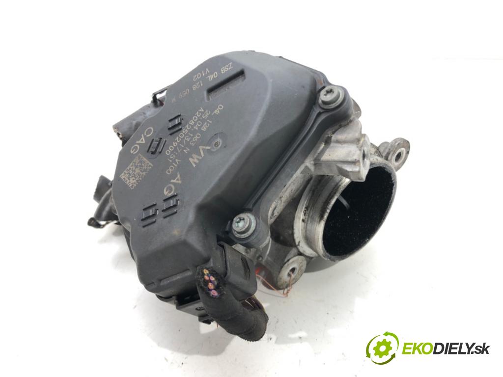VW GOLF VII (5G1, BQ1, BE1, BE2) 2012 - 2022    1.6 TDI 77 kW [105 KM] olej napędowy 2012 - 2017  Škrtiaca klapka 04L128063N (Škrtiace klapky)
